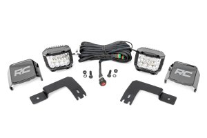 Polaris XPEDITION ADV 5 Northstar LED Light - Under Bed Mount - Rough Country - Wide Angle - Chrome - 2024+